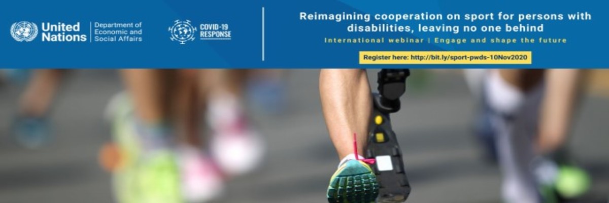 Webinar: “Re-immaginare la cooperazione nello sport per le persone con disabilità, senza lasciare indietro nessuno”