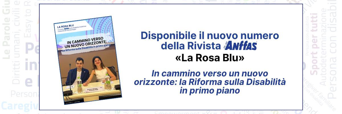 Riforma sulla disabilità: ecco la nuova rivista Anffas!